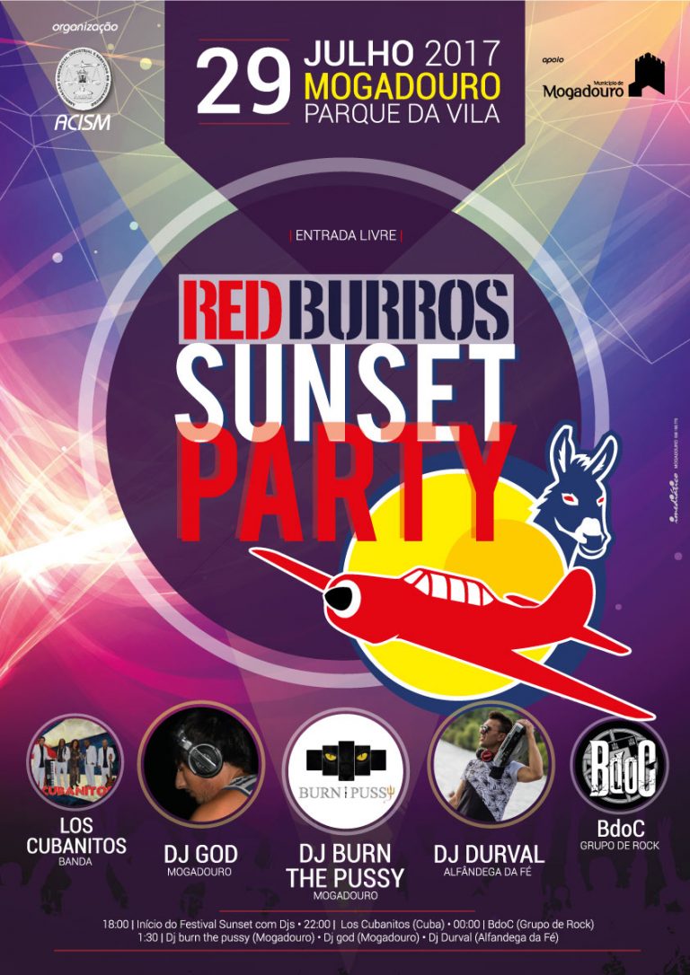 RedBurros sunset party