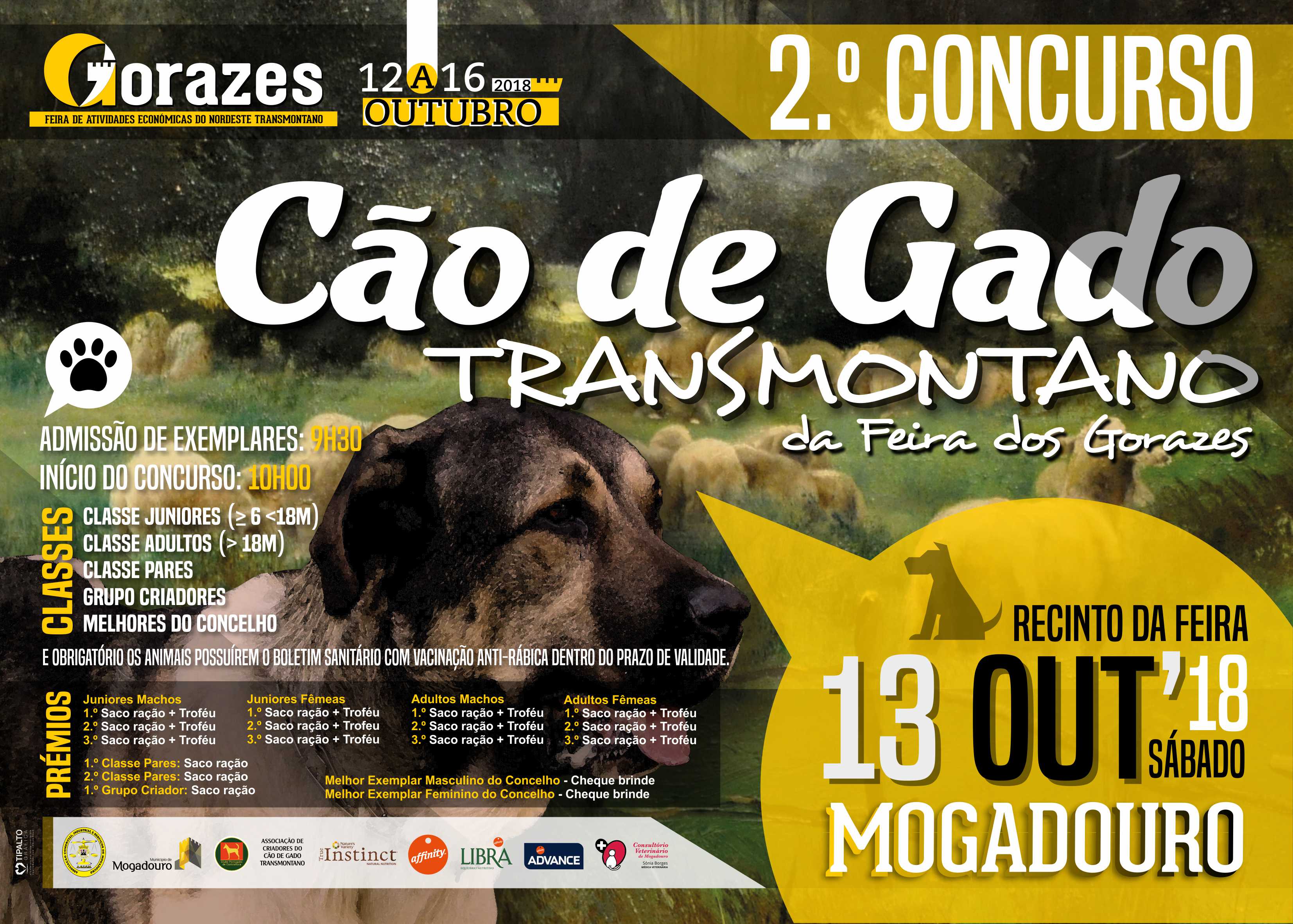 II concurso CAO DE GADO TRANSMONTANO 2018