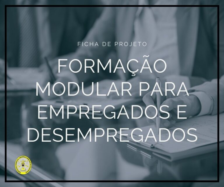 Formação Modular para Empregados e Desempregados