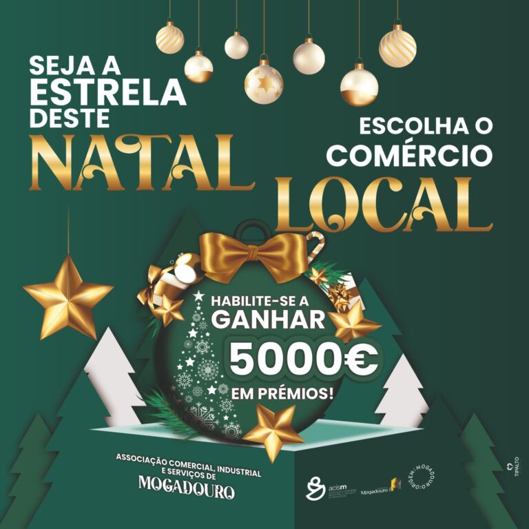 Seja estrela natal comercio local