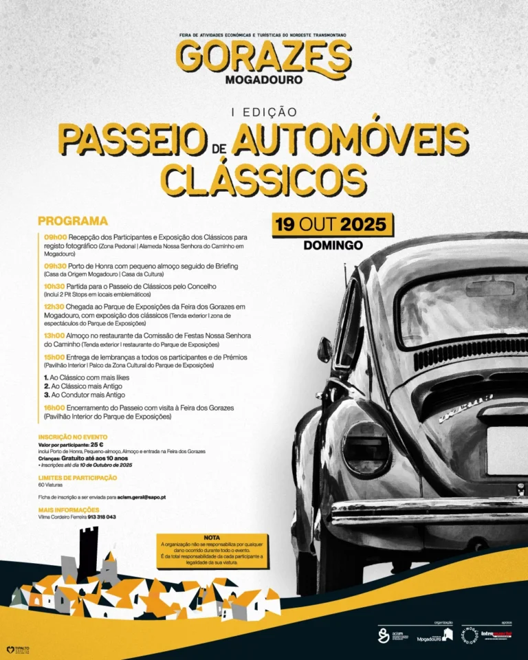 Primeira edição de passeio de carros clásssicos (1)