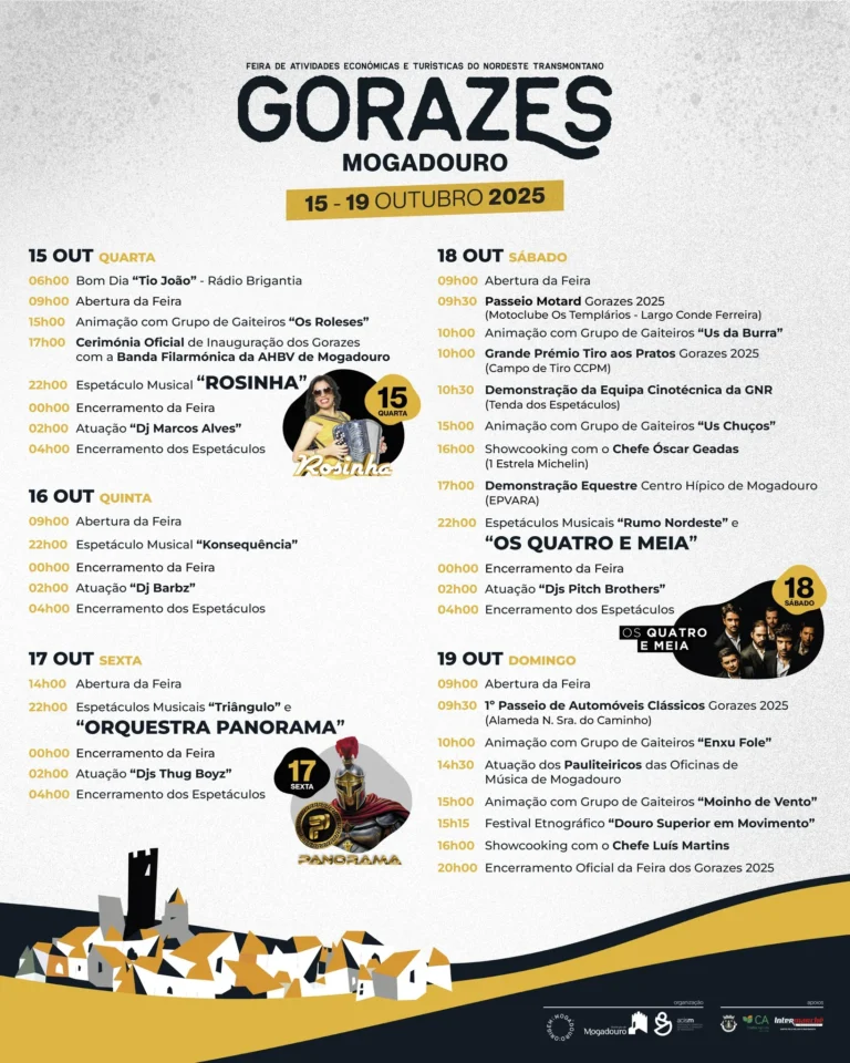 Cartaz oficial gorazes 2025