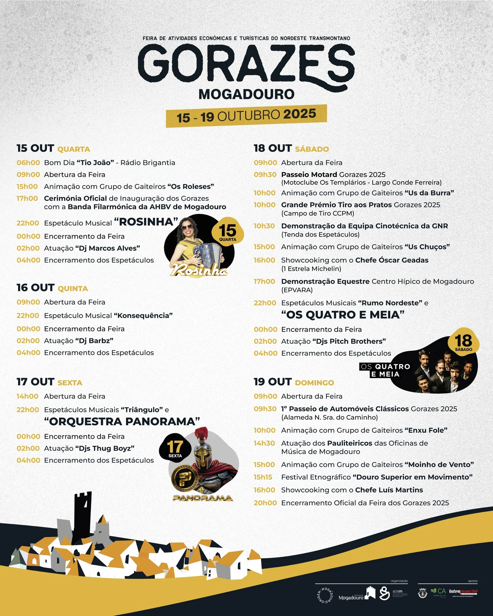 Cartaz oficial gorazes 2025